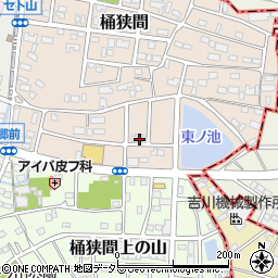 愛知県名古屋市緑区桶狭間3210周辺の地図