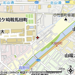 京都府京都市左京区松ケ崎小脇町28-15周辺の地図