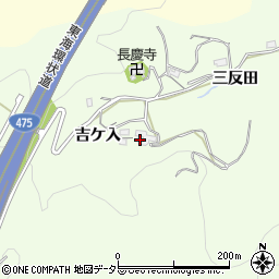 愛知県豊田市岩倉町吉ケ入50周辺の地図