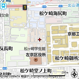 京都府京都市左京区松ケ崎修理式町4-17周辺の地図