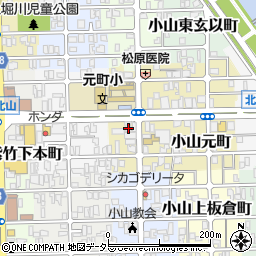 川月生花店周辺の地図