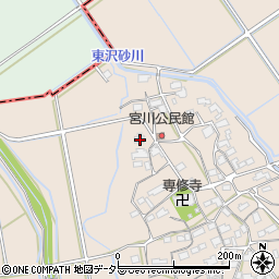 滋賀県東近江市宮川町469周辺の地図