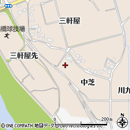 京都府亀岡市馬路町（中芝）周辺の地図