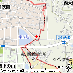 愛知県名古屋市緑区桶狭間2919周辺の地図