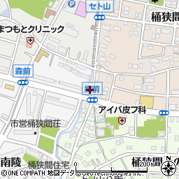 愛知県名古屋市緑区桶狭間3501周辺の地図