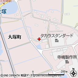滋賀県東近江市大塚町1299周辺の地図