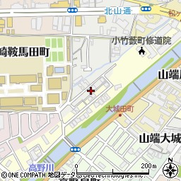 京都府京都市左京区松ケ崎小脇町28-34周辺の地図