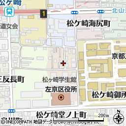 京都府京都市左京区松ケ崎修理式町5-8周辺の地図