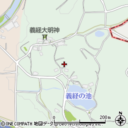岡山県津山市池ケ原1279周辺の地図