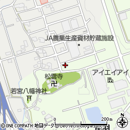 静岡県静岡市清水区尾羽562-11周辺の地図