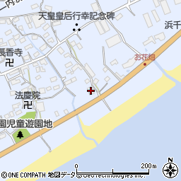 千葉県南房総市和田町花園990周辺の地図