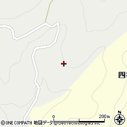 愛知県新城市連合栃久保周辺の地図