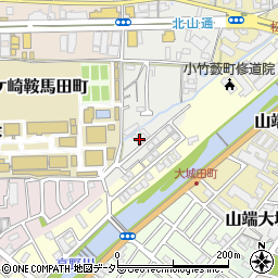 京都府京都市左京区松ケ崎小脇町28-12周辺の地図