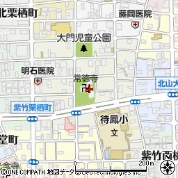 日蓮宗知足山常徳寺周辺の地図
