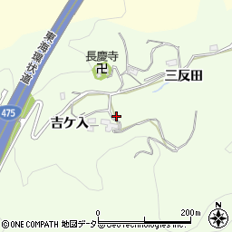 愛知県豊田市岩倉町吉ケ入53-2周辺の地図