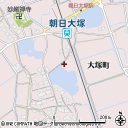 滋賀県東近江市大塚町306周辺の地図