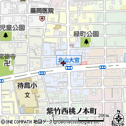 〒603-8425 京都府京都市北区紫竹下緑町の地図