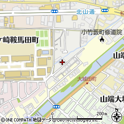 京都府京都市左京区松ケ崎小脇町28-16周辺の地図