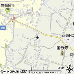 岡山県津山市国分寺439-18周辺の地図