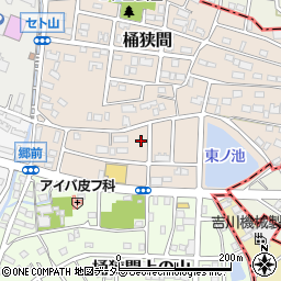 愛知県名古屋市緑区桶狭間3313周辺の地図