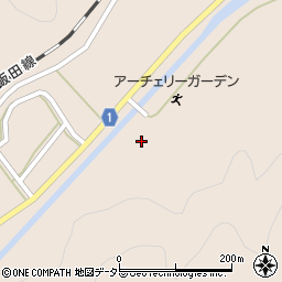 静岡県浜松市天竜区佐久間町浦川2327周辺の地図