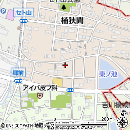 愛知県名古屋市緑区桶狭間3309周辺の地図