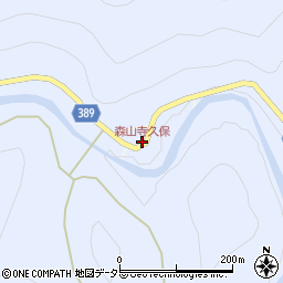 森山寺久保周辺の地図