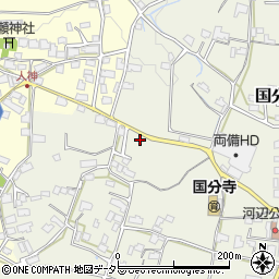岡山県津山市国分寺439-30周辺の地図