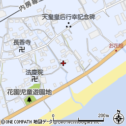 千葉県南房総市和田町花園987周辺の地図