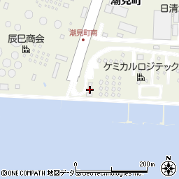 ＮＲＳ株式会社　名古屋ケミポート周辺の地図
