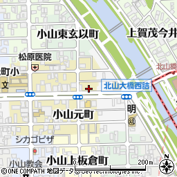 京都府京都市北区小山元町47-2周辺の地図