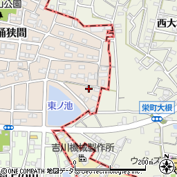 愛知県名古屋市緑区桶狭間2912周辺の地図