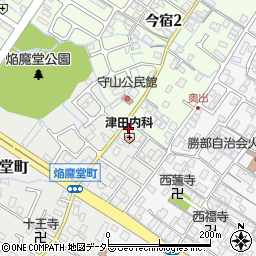 滋賀県守山市焔魔堂町11周辺の地図