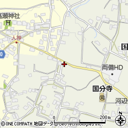 岡山県津山市国分寺439-19周辺の地図