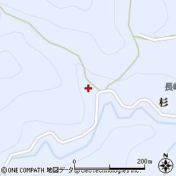 愛知県北設楽郡東栄町三輪下河内127周辺の地図