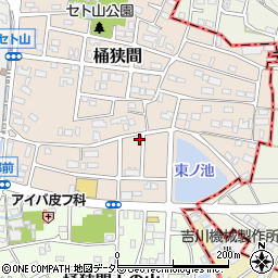 愛知県名古屋市緑区桶狭間3205周辺の地図