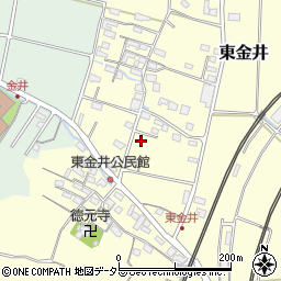三重県桑名市東金井周辺の地図