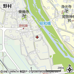 兵庫県神崎郡神河町野村122周辺の地図