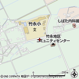 学童クラブ竹永周辺の地図