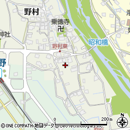兵庫県神崎郡神河町野村115周辺の地図