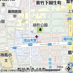 京都聖書教会周辺の地図