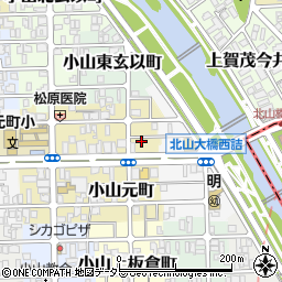 京都府京都市北区小山元町47周辺の地図
