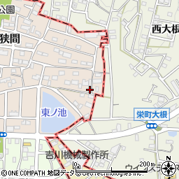 愛知県名古屋市緑区桶狭間2836周辺の地図