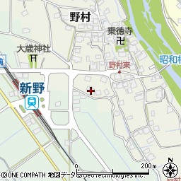 兵庫県神崎郡神河町野村168周辺の地図