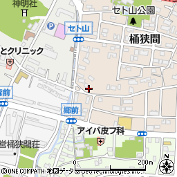 愛知県名古屋市緑区桶狭間2252周辺の地図