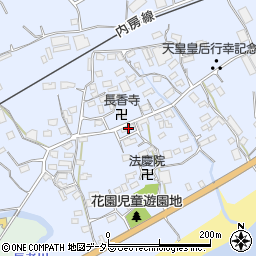 千葉県南房総市和田町花園932-2周辺の地図