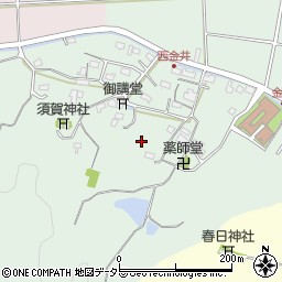 三重県桑名市西金井周辺の地図