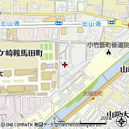 京都府京都市左京区松ケ崎小脇町26-1周辺の地図