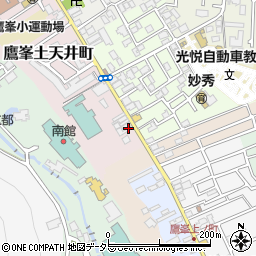 京都府京都市北区鷹峯土天井町5周辺の地図