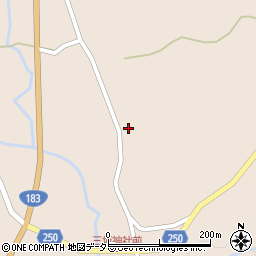 広島県庄原市西城町三坂902周辺の地図